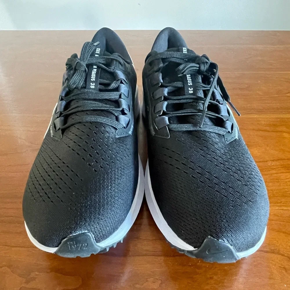 Nike Air Zoom Pegasus 38 (CW7356-002) Black Running Shoes Men’s NWOB - Picture 3 of 5